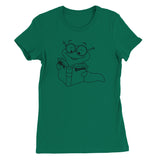 Librarian #1 - Premium Women's Crewneck T-shirt (Bella+Canvas 6004)