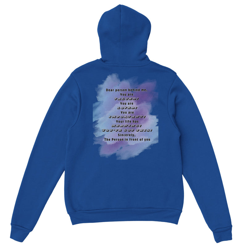 Dear Person Behind Me 2 - Classic Unisex Pullover Hoodie