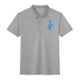 FCA - Unisex Half printed Cotton Polo Shirt