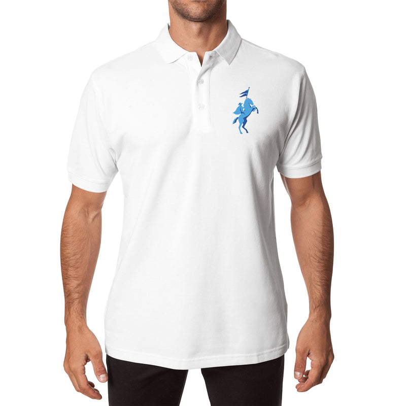 FCA - Unisex Half printed Cotton Polo Shirt