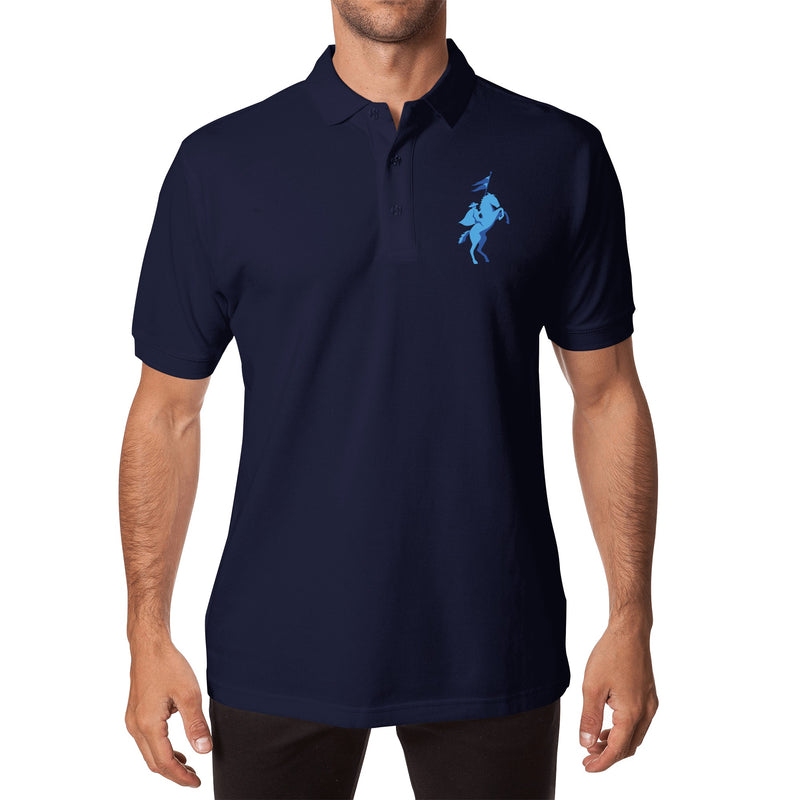 FCA - Unisex Half printed Cotton Polo Shirt