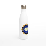 CCS - White 17oz Stainless Steel Water Bottle