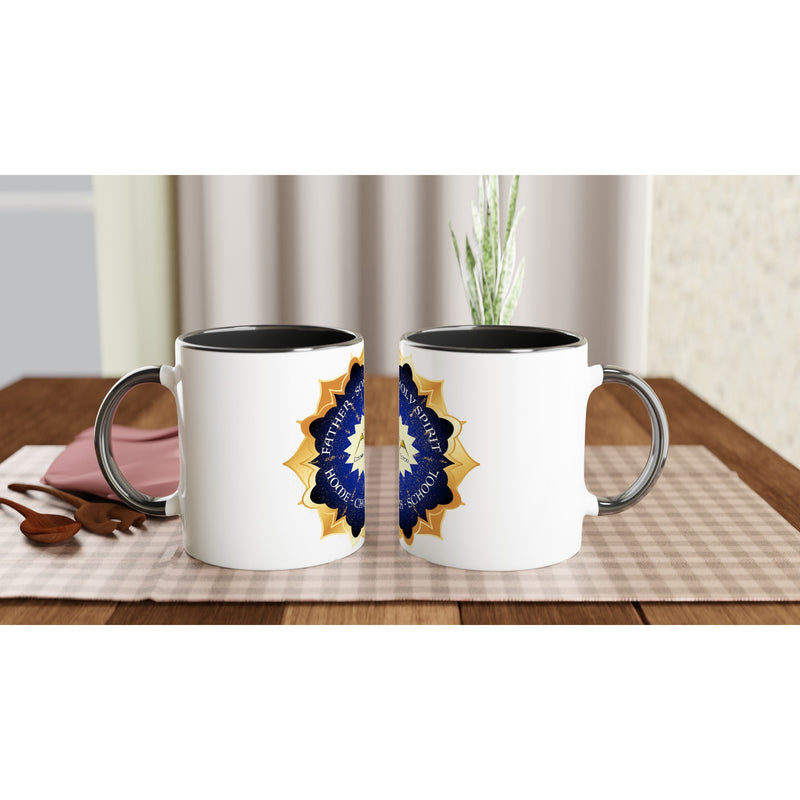 CCS - White 11oz Ceramic Mug with Color Inside