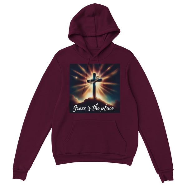 Grace is the Place - Classic Unisex Pullover Hoodie