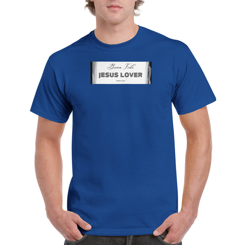 Bona Fide Jesus Lover #2 - Heavyweight Unisex Crewneck T-shirt