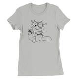 Librarian #1 - Premium Women's Crewneck T-shirt (Bella+Canvas 6004)