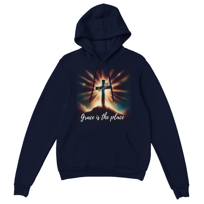 Grace is the Place 1 (Extraordinary Back) - Classic Unisex Pullover Hoodie