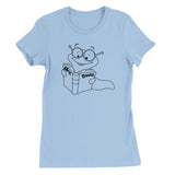 Librarian #1 - Premium Women's Crewneck T-shirt (Bella+Canvas 6004)