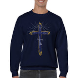 Faith Cross (CCS) - Classic Unisex Crewneck Sweatshirt