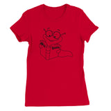 Librarian #1 - Premium Women's Crewneck T-shirt (Bella+Canvas 6004)