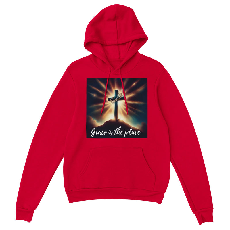 Grace is the Place 1 (Extraordinary Back) - Classic Unisex Pullover Hoodie