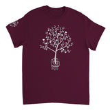 Kindness Tree - Heavyweight Unisex Crewneck T-shirt