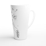 Be Kind 5 - White Latte 17oz Ceramic Mug