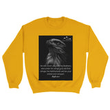 Psalm 91:4 (Eagle 2) - Classic Unisex Crewneck Sweatshirt