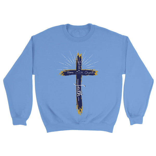 Faith Cross (CCS) - Classic Unisex Crewneck Sweatshirt