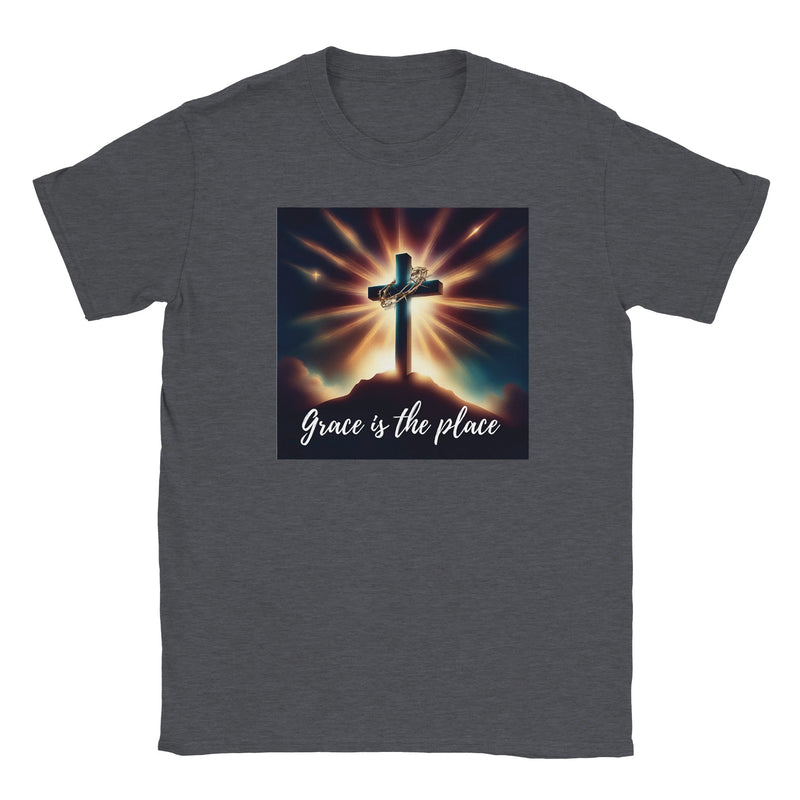 Grace is the Place (No back) - Classic Unisex Crewneck T-shirt