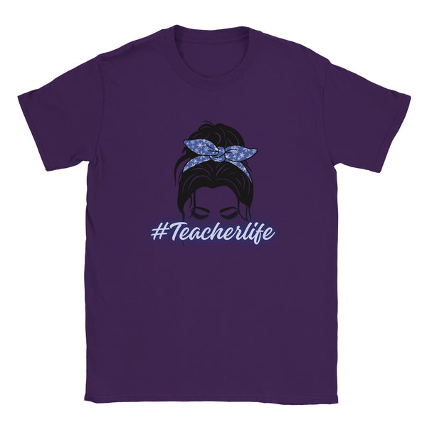 Teacher Life Snow - Classic Unisex Crewneck T-shirt