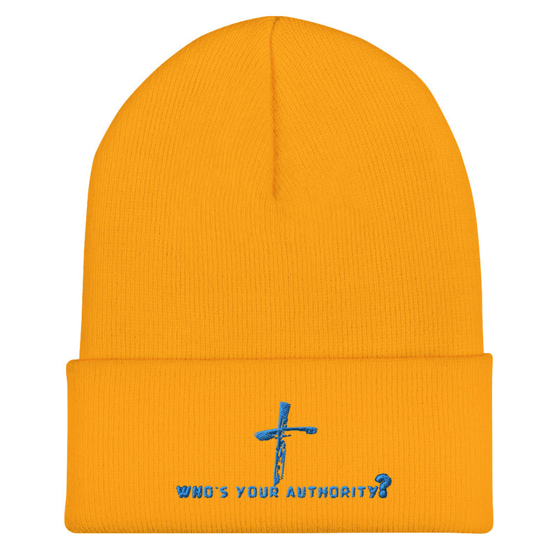 Who's Your Authority - Cuffed Beanie