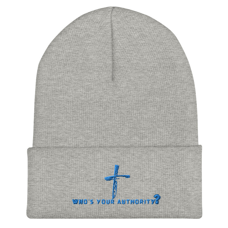 Who's Your Authority - Cuffed Beanie