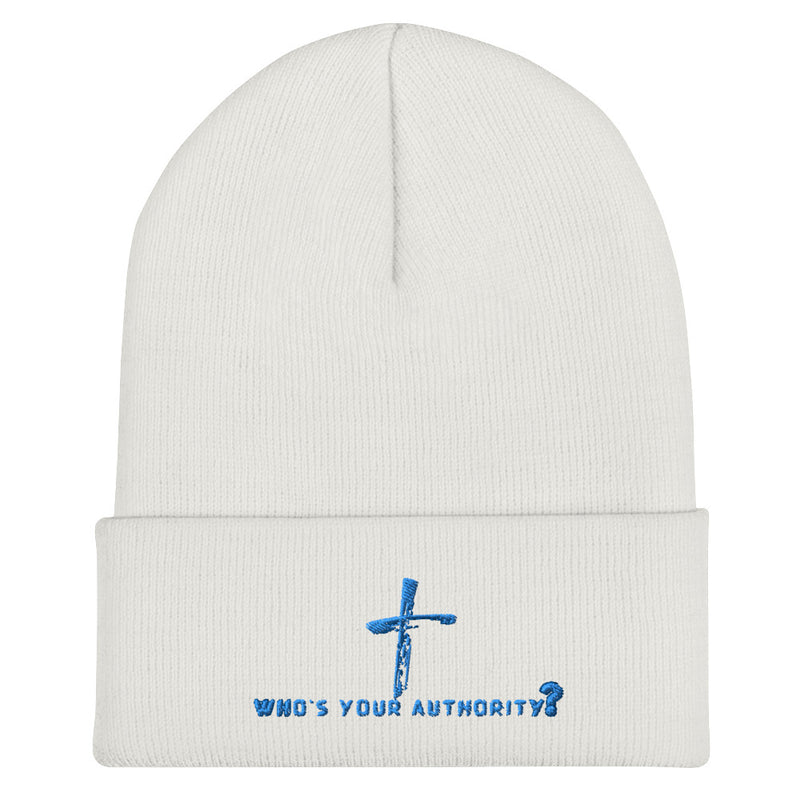 Who's Your Authority - Cuffed Beanie