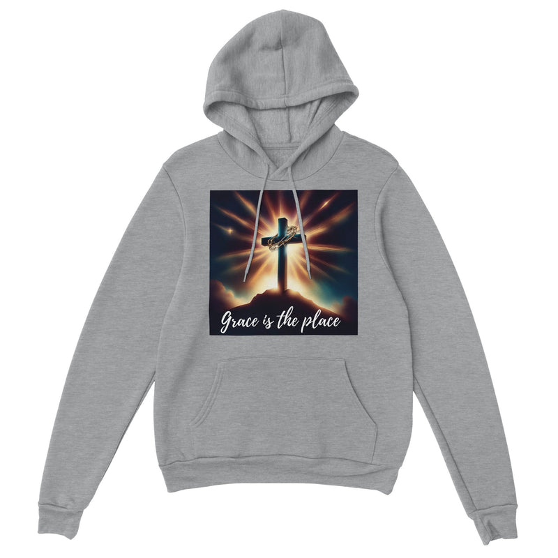 Grace is the Place 1 (Extraordinary Back) - Classic Unisex Pullover Hoodie