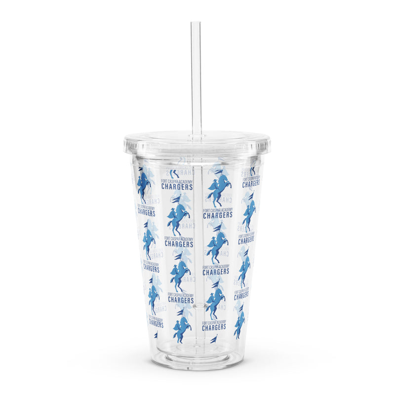 FCA - Clear plastic tumbler