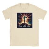 Grace is the Place (No back) - Classic Unisex Crewneck T-shirt