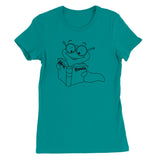 Librarian #1 - Premium Women's Crewneck T-shirt (Bella+Canvas 6004)