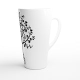 Kindness Tree - White Latte 17oz Ceramic Mug