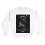 Psalm 91:4 (Eagle 2) - Classic Unisex Crewneck Sweatshirt