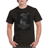 Psalm 91:4 (Eagle 2) - Heavyweight Unisex Crewneck T-shirt