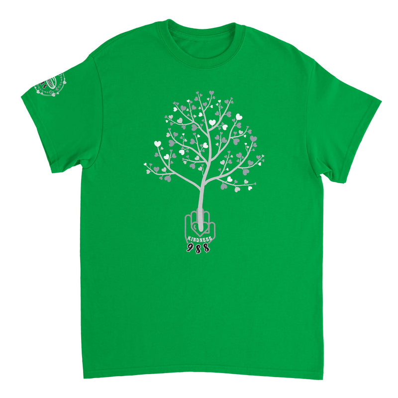 Kindness Tree - Heavyweight Unisex Crewneck T-shirt