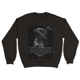 Psalm 91:4 (Eagle 2) - Classic Unisex Crewneck Sweatshirt