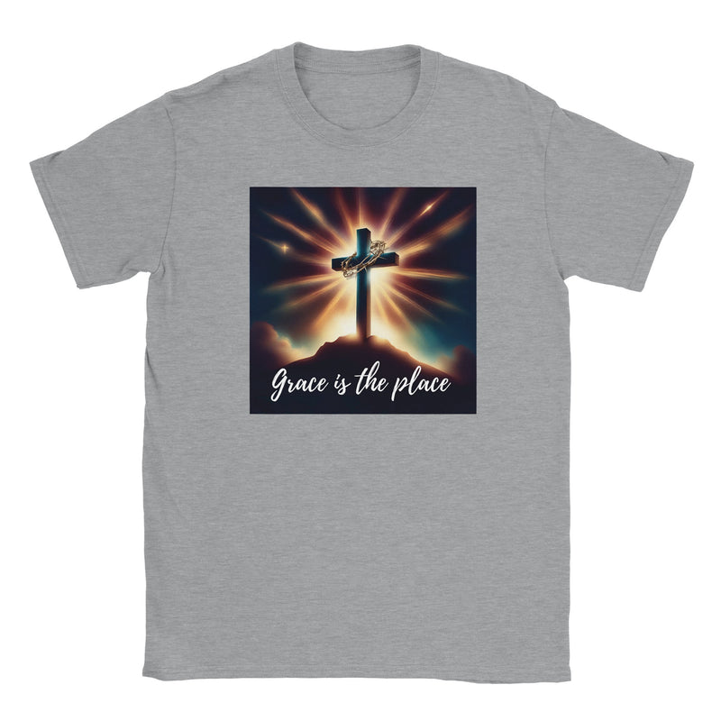 Grace is the Place (No back) - Classic Unisex Crewneck T-shirt