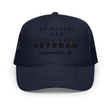 Backup man- veteran: Foam trucker hat