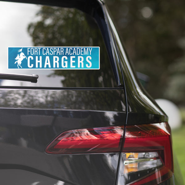 Fort Caspar Chargers - Bubble-free stickers