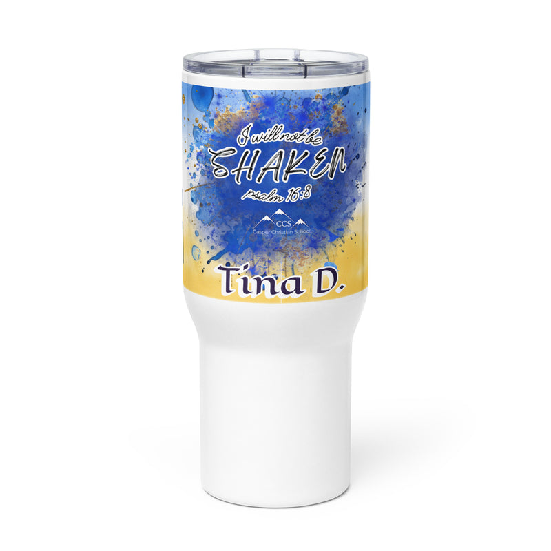 CCS - Tina D. - Travel mug with a handle