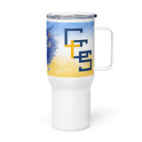 Shaken with CCS - Travel mug with a handle