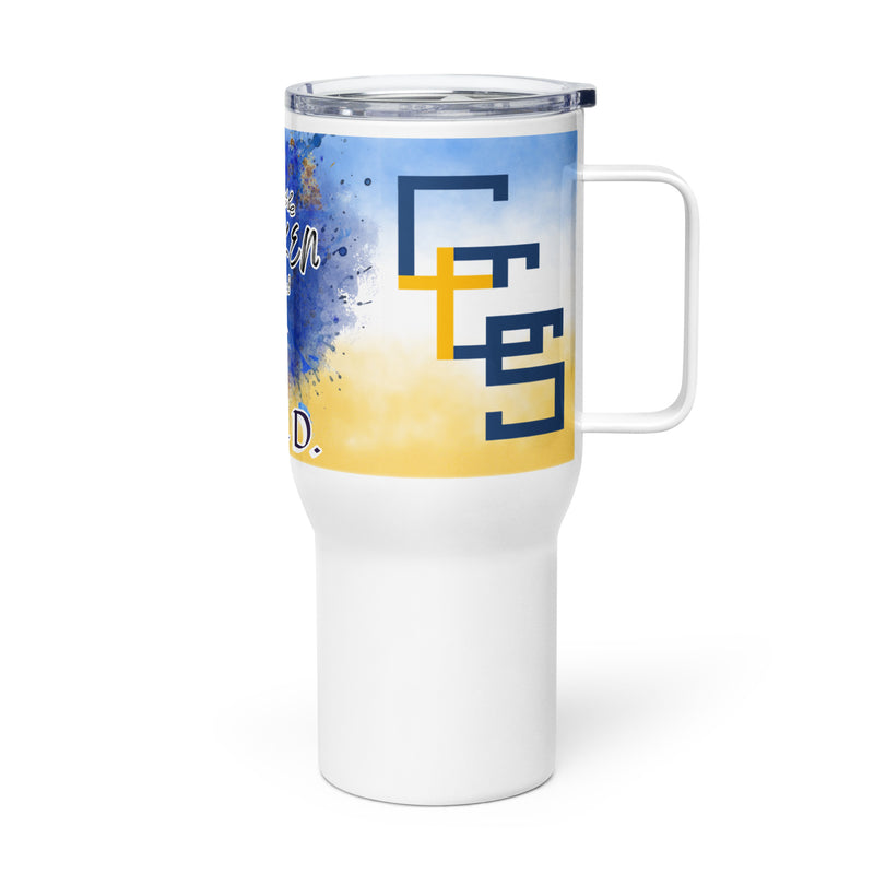 CCS - Tina D. - Travel mug with a handle