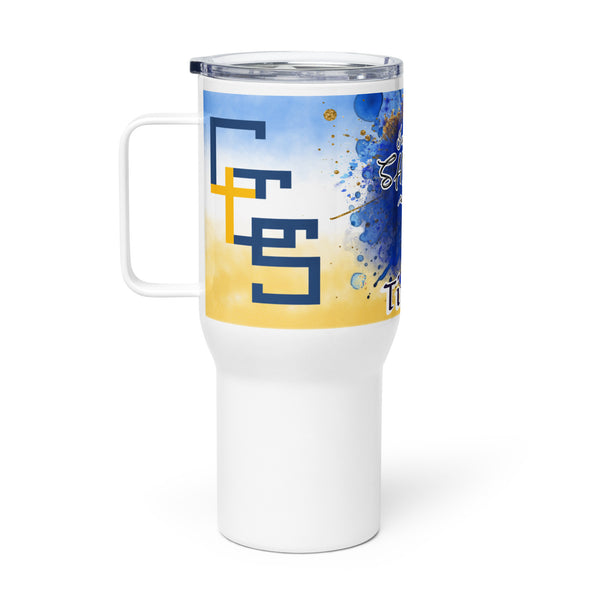 CCS - Tina D. - Travel mug with a handle