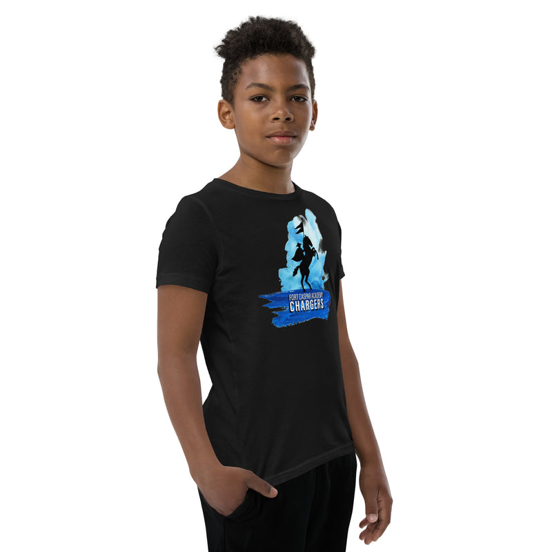 FCA Blue Ombre - Youth Short Sleeve T-Shirt