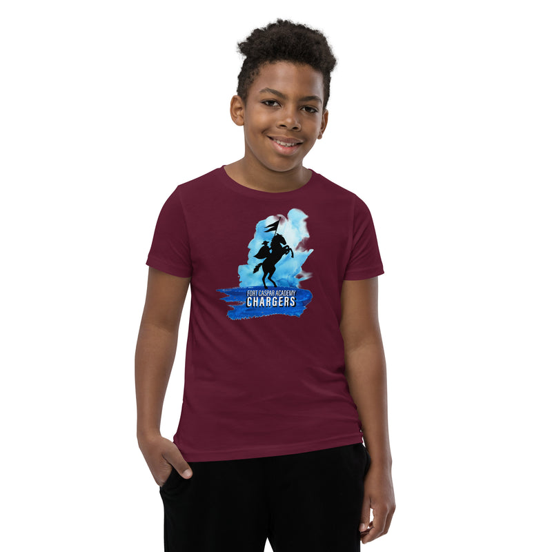 FCA Blue Ombre - Youth Short Sleeve T-Shirt