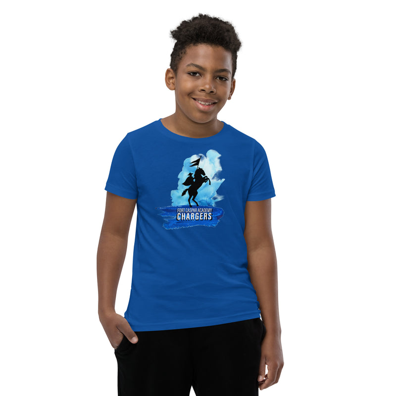 FCA Blue Ombre - Youth Short Sleeve T-Shirt